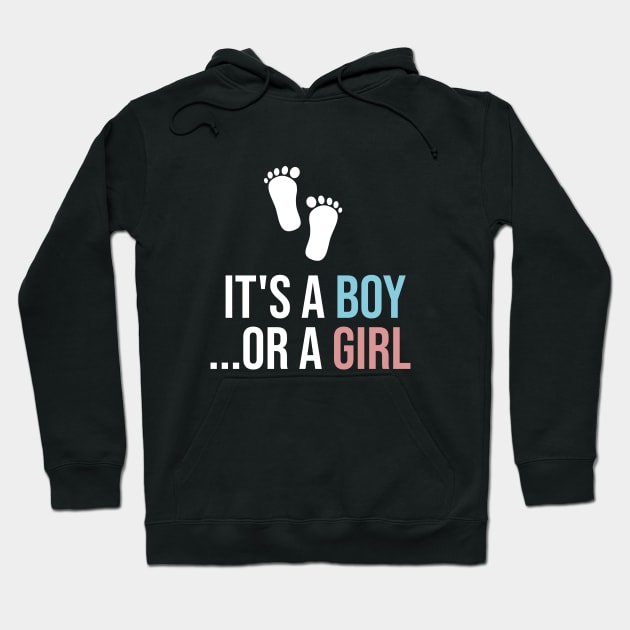 It's a boy ...or a girl Hoodie by cypryanus